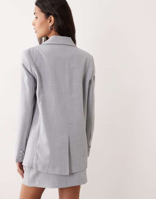 Miss Selfridge – Oversize-Blazer in Blau, Kombiteil, 4 von 4
