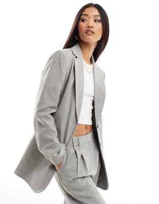 Miss Selfridge - Oversize-Blazer in Grau