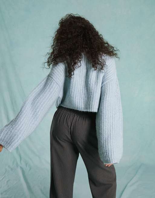 Miss selfridge blue jumper deals
