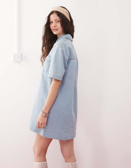 m&s denim shirt dress Unbelievable Deal on a Denim Shirt Dress