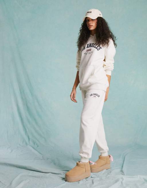 Ivory sweatpants best sale