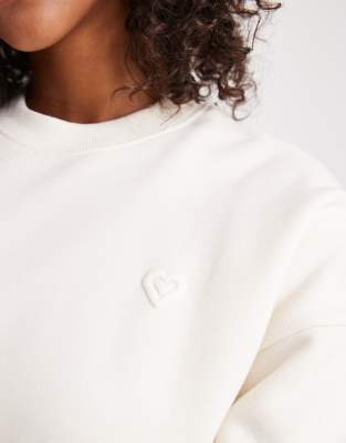 Miss Selfridge Oversized Sweatshirt In Animal Print