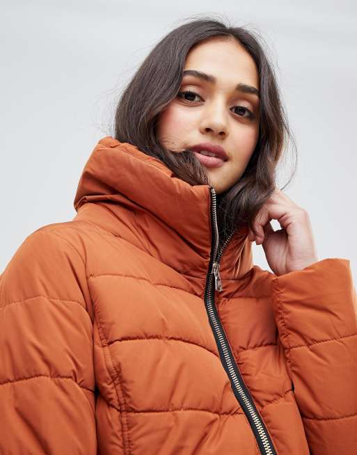 Miss selfridge rust coat hotsell