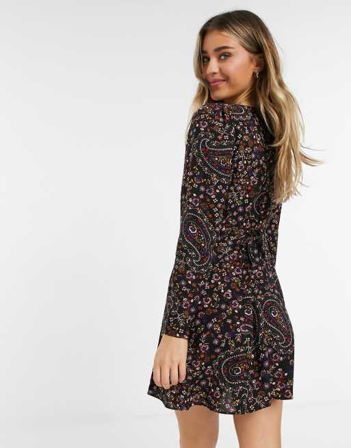 Miss selfridge paisley dress sale