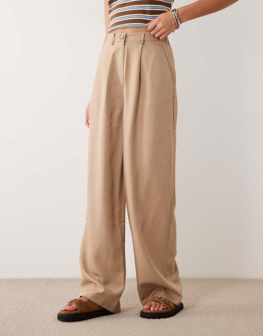 Miss Selfridge - Pantalon ample habillé - Camel, 2 de 5