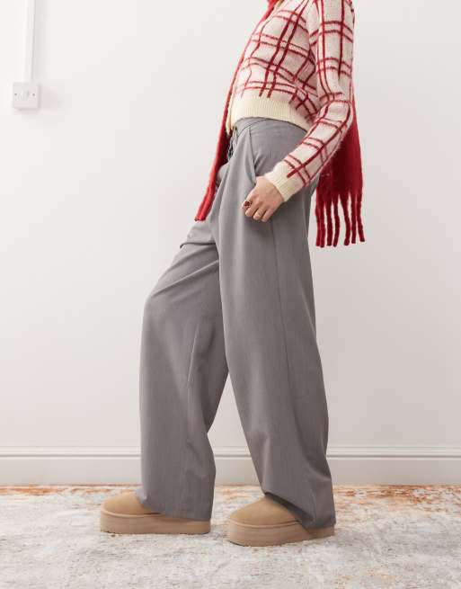 Miss Selfridge - Pantalon ample habillé - Gris, 2 de 5
