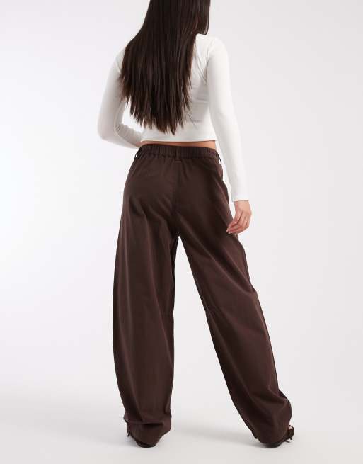 Miss Selfridge - Pantalon cargo baggy à taille élastique, 3 de 5