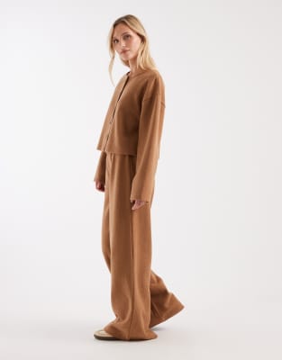 Pantalon d'ensemble ultra-doux - Cannelle-Multicolore 34