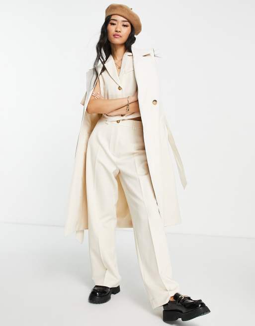 Miss Selfridge - Pantalon droit - Écru, 4 de 4