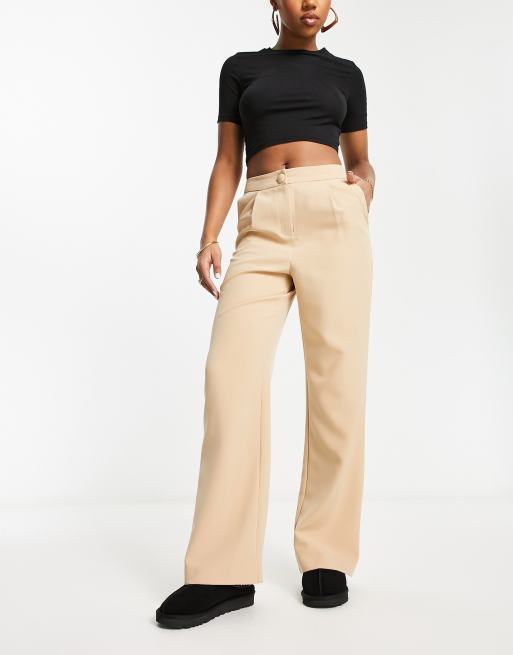 Pantalon fluide best sale coupe droite