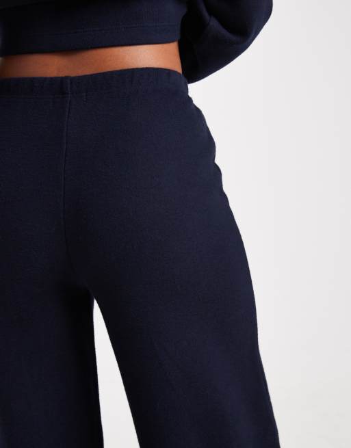 Miss Selfridge - Pantaloni morbidissimi blu navy in coordinato, 5 di 5