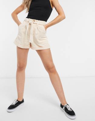 stone paper bag shorts