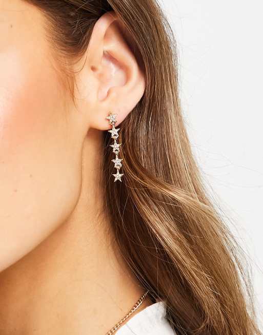 Miss Selfridge - Pendants d'oreilles à motifs étoiles