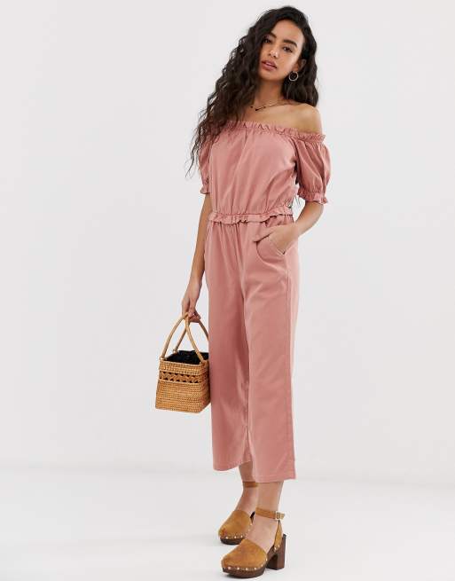 Miss selfridge bardot store jumpsuit