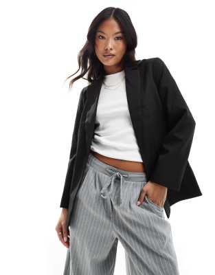Miss Selfridge Petite - Basic-Blazer in Schwarz