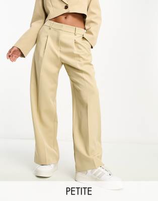 ALSOGO wijde damesbroek, casual, relaxed, hoge taille, elegante, effen palazzobroek met zak, trekkoord, zwart, S