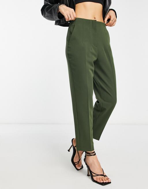 Khaki cigarette pants new arrivals