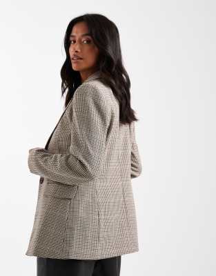 Miss Selfridge Petite Cinch Blazer In Multi