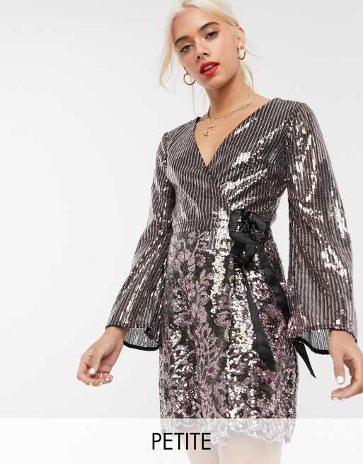 Miss selfridge wrap clearance dress