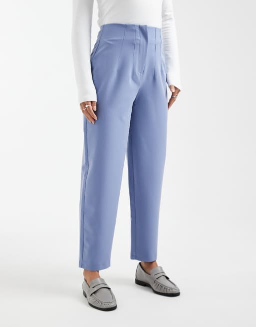 Miss Selfridge Petite - Essentials - Pantalon cigarette - Bleu poudré, 4 de 5
