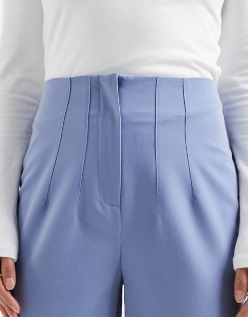 Miss Selfridge Petite - Essentials - Pantalon cigarette - Bleu poudré, 5 de 5