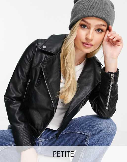 Petite Leather Jacket