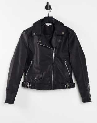 miss selfridge leather jacket