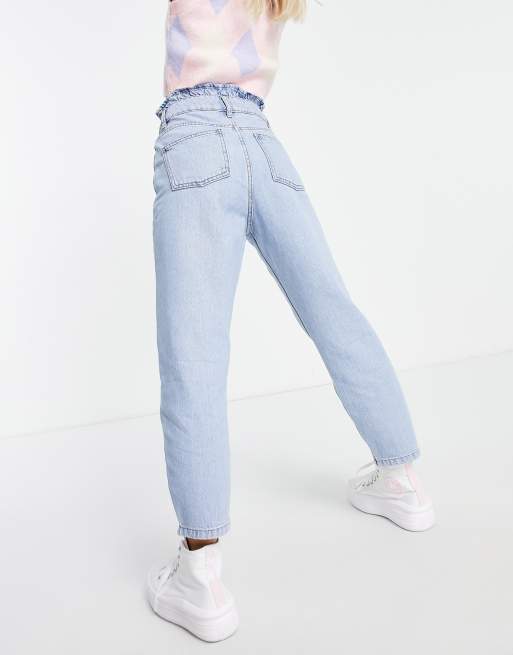 Miss selfridge frill top best sale mom jeans