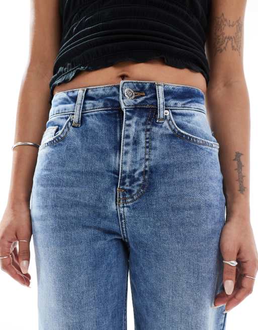 Miss Selfridge Petite heart pocket straight leg jean, 5 of 5