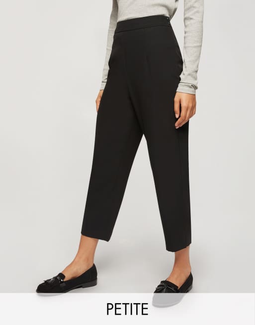 Petite high waisted cigarette trousers new arrivals