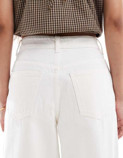 Miss Selfridge Petite - Jean baggy - Écru, 5 de 5