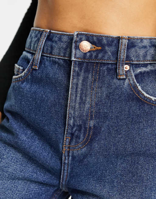 Miss Selfridge Petite - Jean droit - Délavage foncé, 4 de 4