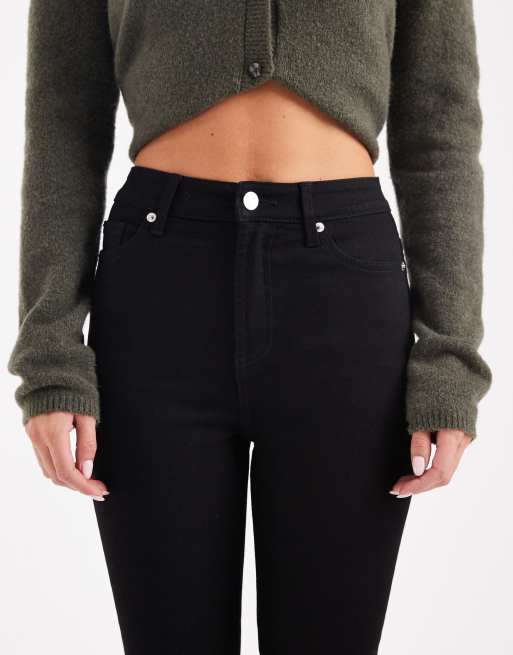 Miss Selfridge Petite - Jean skinny - Noir délavé, 5 de 5