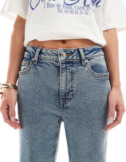Miss Selfridge Petite - Jeans med lige ben og hjertelommer, 5 af 5