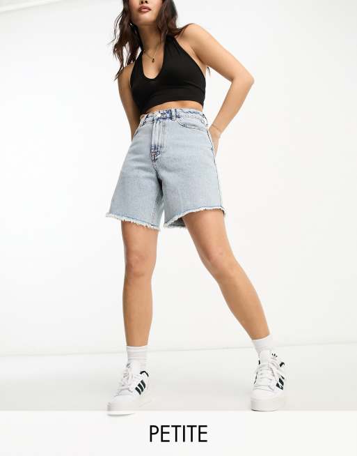 Petite on sale long shorts