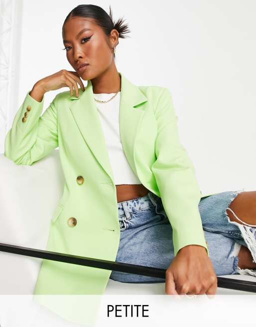 Lime shop green blazer