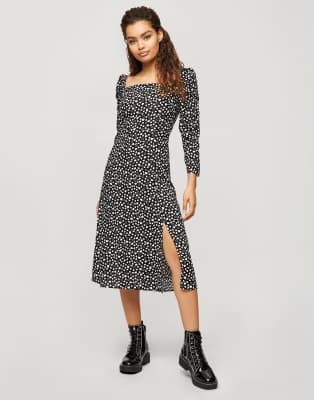 miss selfridge petite midi dress
