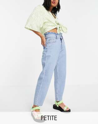 miss selfridge petite mom jeans