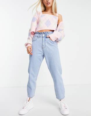 miss selfridge petite mom jeans