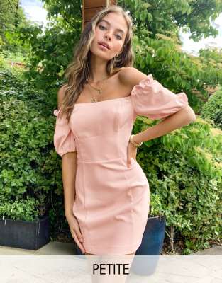 casual dress pink