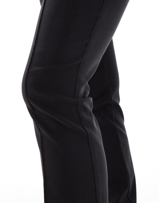 Miss Selfridge Petite - Pantalon habillé d'ensemble en bengaline - Noir, 4 de 5