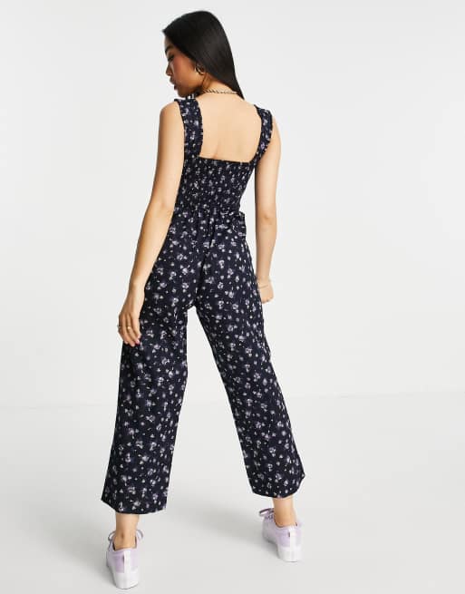 Miss selfridge cheap ditsy jumpsuit