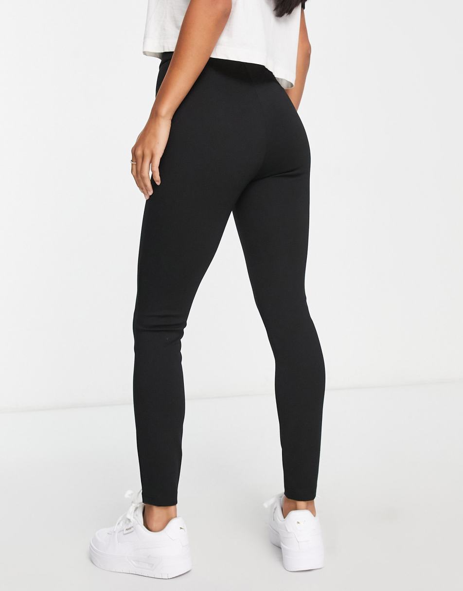 Reebok small logo leggings in grey