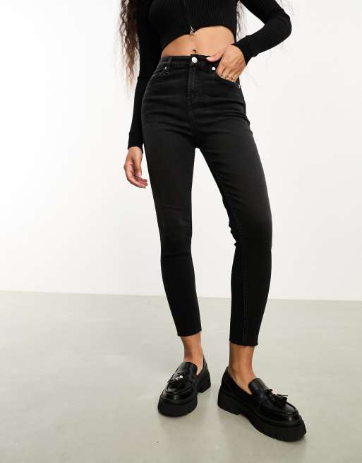 Metallic Black Coated Skinny Jeans | FreeSpirits | SilkFred US