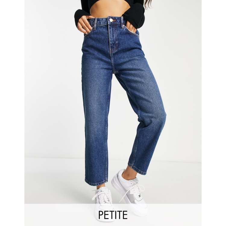 Miss Selfridge barrel leg jean in blue