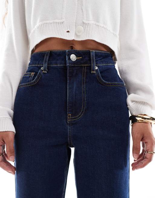 Miss Selfridge Petite straight leg jeans in indigo, 5 of 5