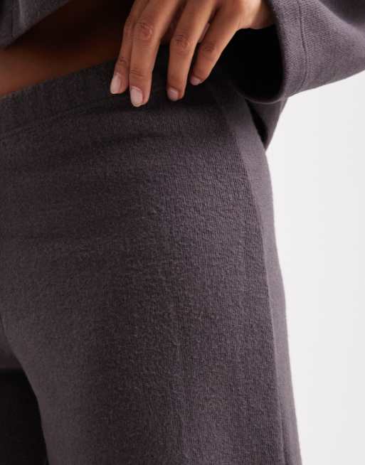 Miss Selfridge - Petite - Superzachte broekset in antracietgrijs, 5 van 5