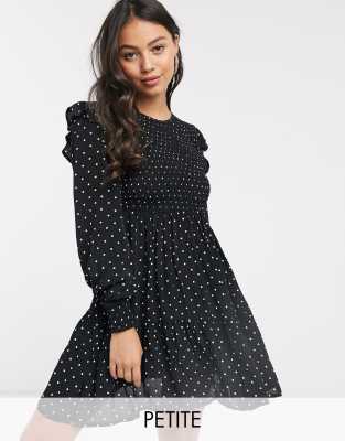 polka dot dress petite