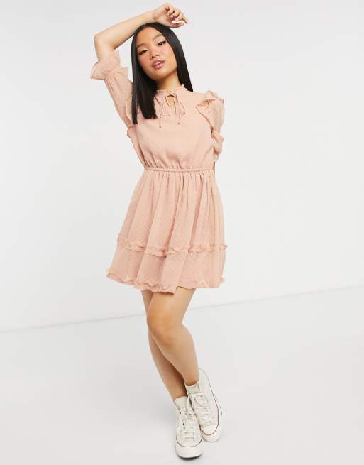 Miss selfridge pink store dress