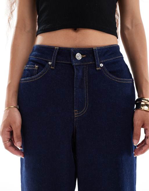 Miss Selfridge Petite – Weite Denim-Jeans in Indigoblau, 5 von 5
